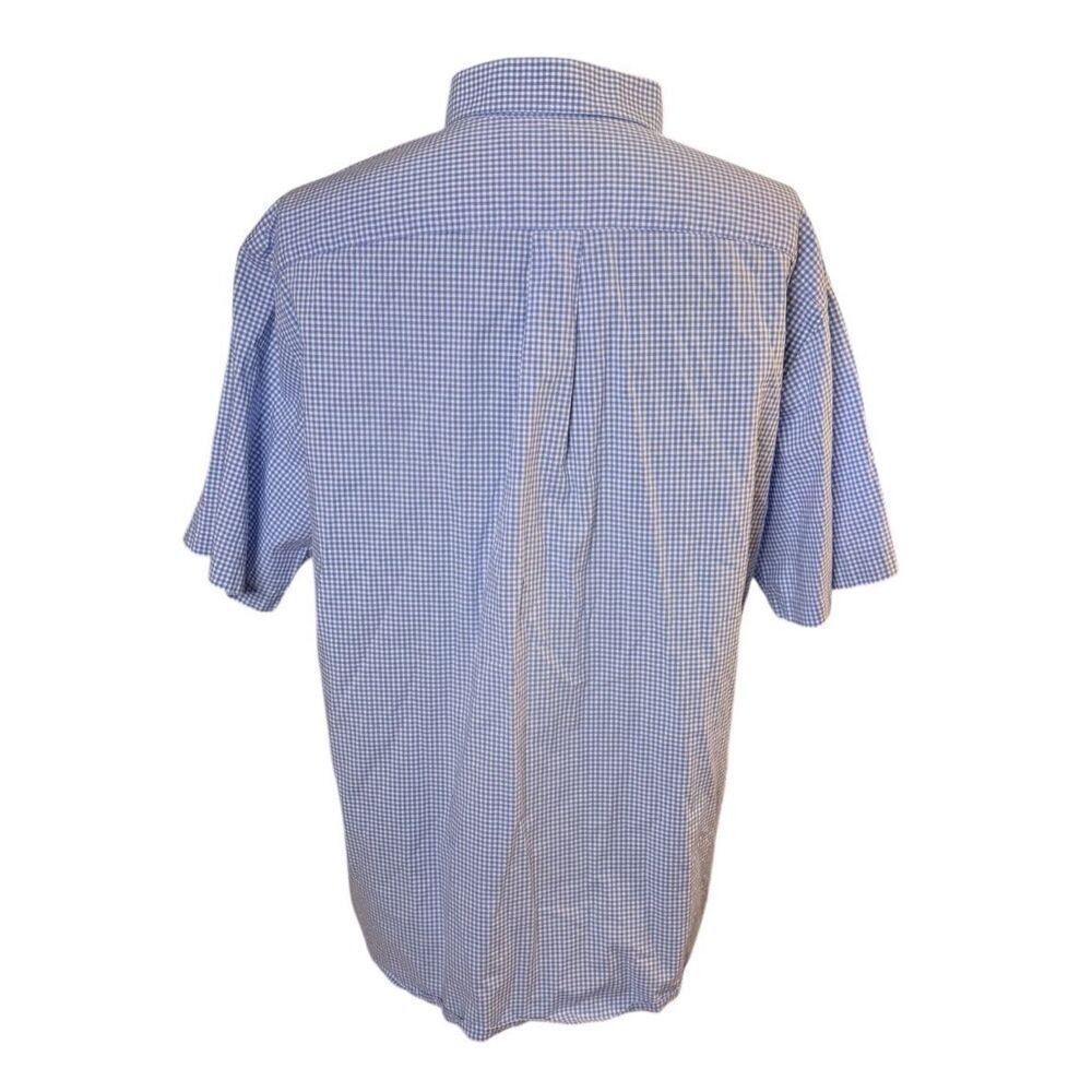 Daniel Cremieux Gingham Short Sleeve Button Down Sz. XL - Picture 5 of 10
